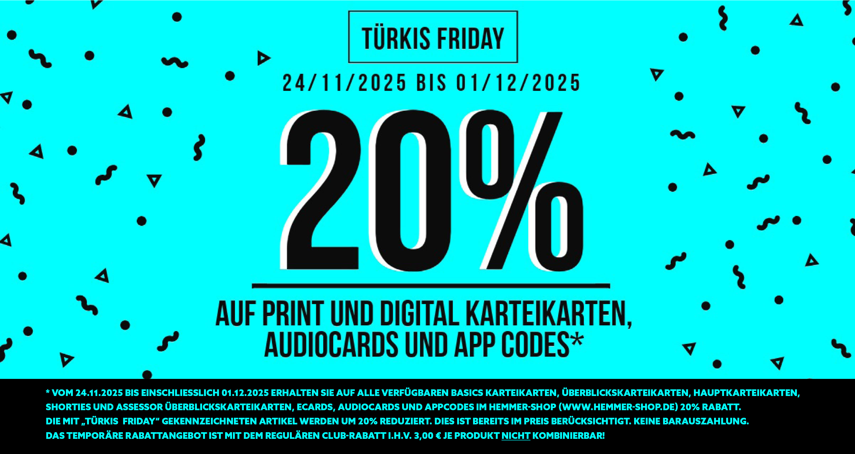 Türkisfriday - hemmer-shop 2025 Türkisfriday - hemmer-shop 2025