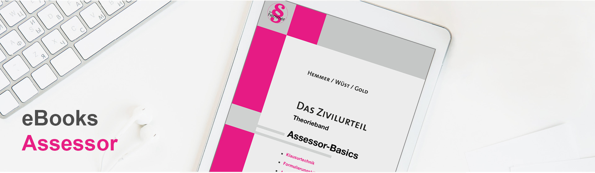 hemmer Assessor Skripten als eBook - Das Erfolgsprogramm für das Assessorexamen