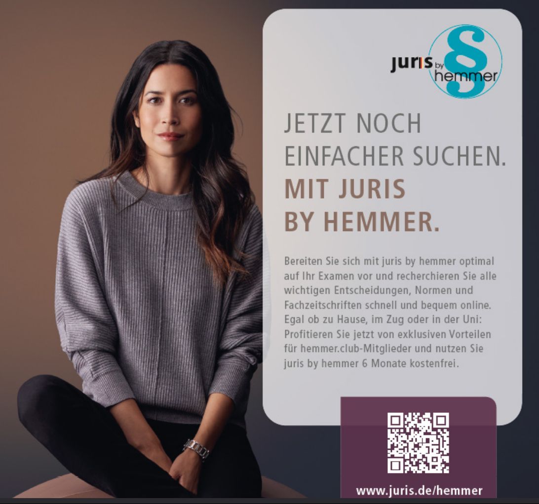 juris by hemmer. Digitale Recherche für hemmer Kursteilnehmende