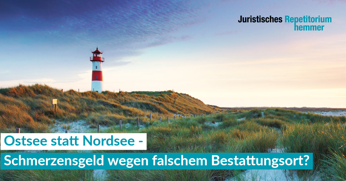 Ostsee statt Nordsee