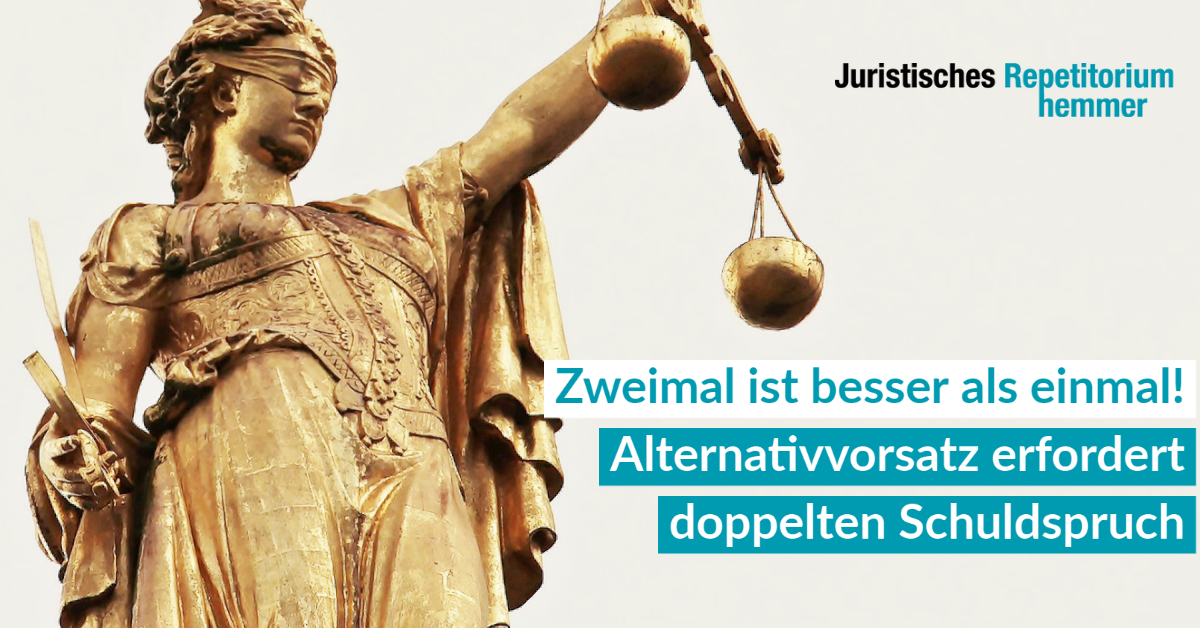 Zweimal ist besser als einmal!