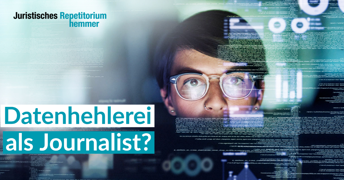 Datenhehlerei als Journalist?