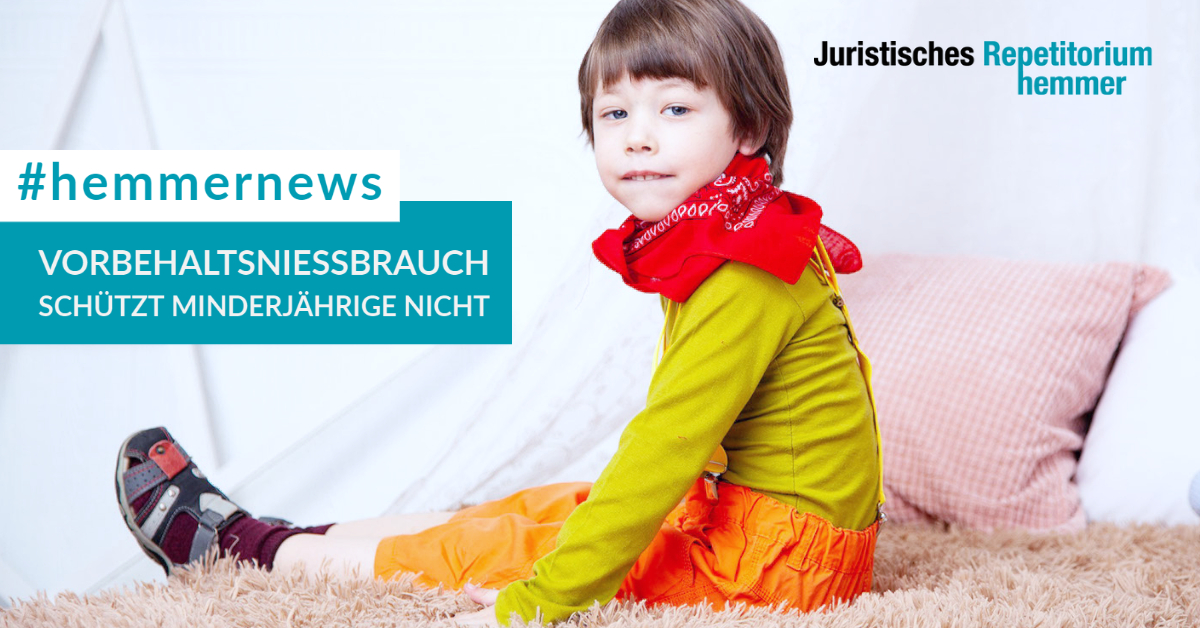 Vorbehaltsnießbrauch schützt Minderjährige nicht