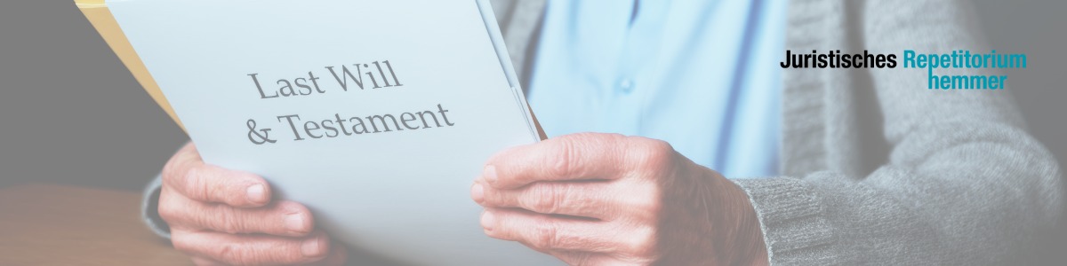 Handzeichen genügt für Unterschrift unter Testament nicht, auch Schlangenlinie nicht