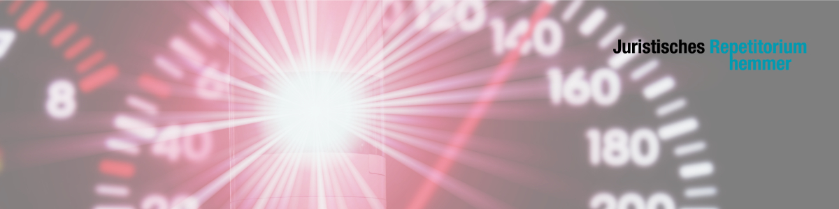 Strafbare Betriebsstörung eines „Blitzers“