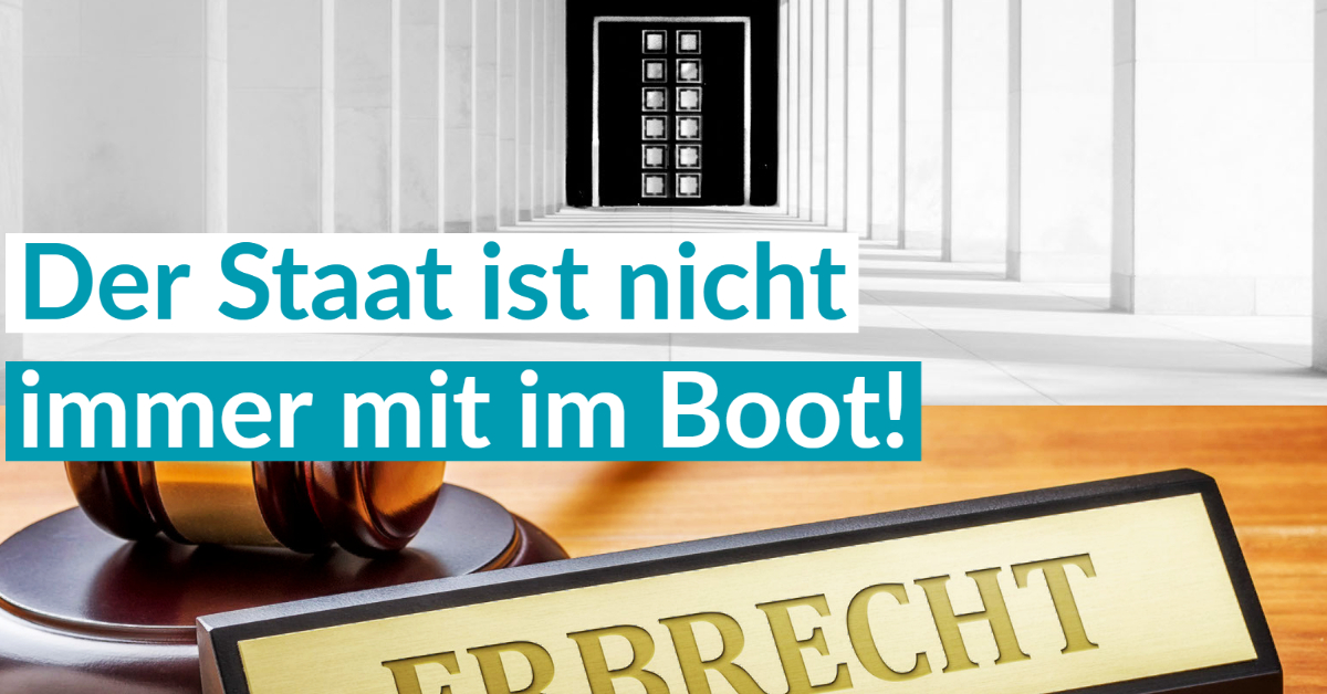 Der Staat ist nicht immer mit im Boot!