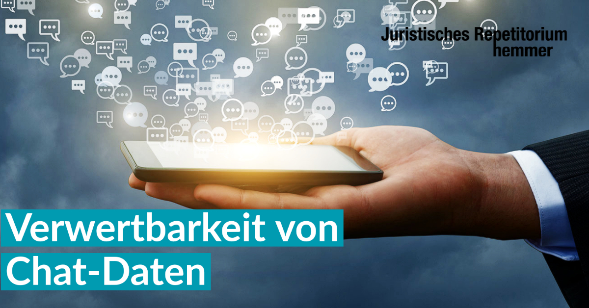 Verwertbarkeit von Chat-Daten