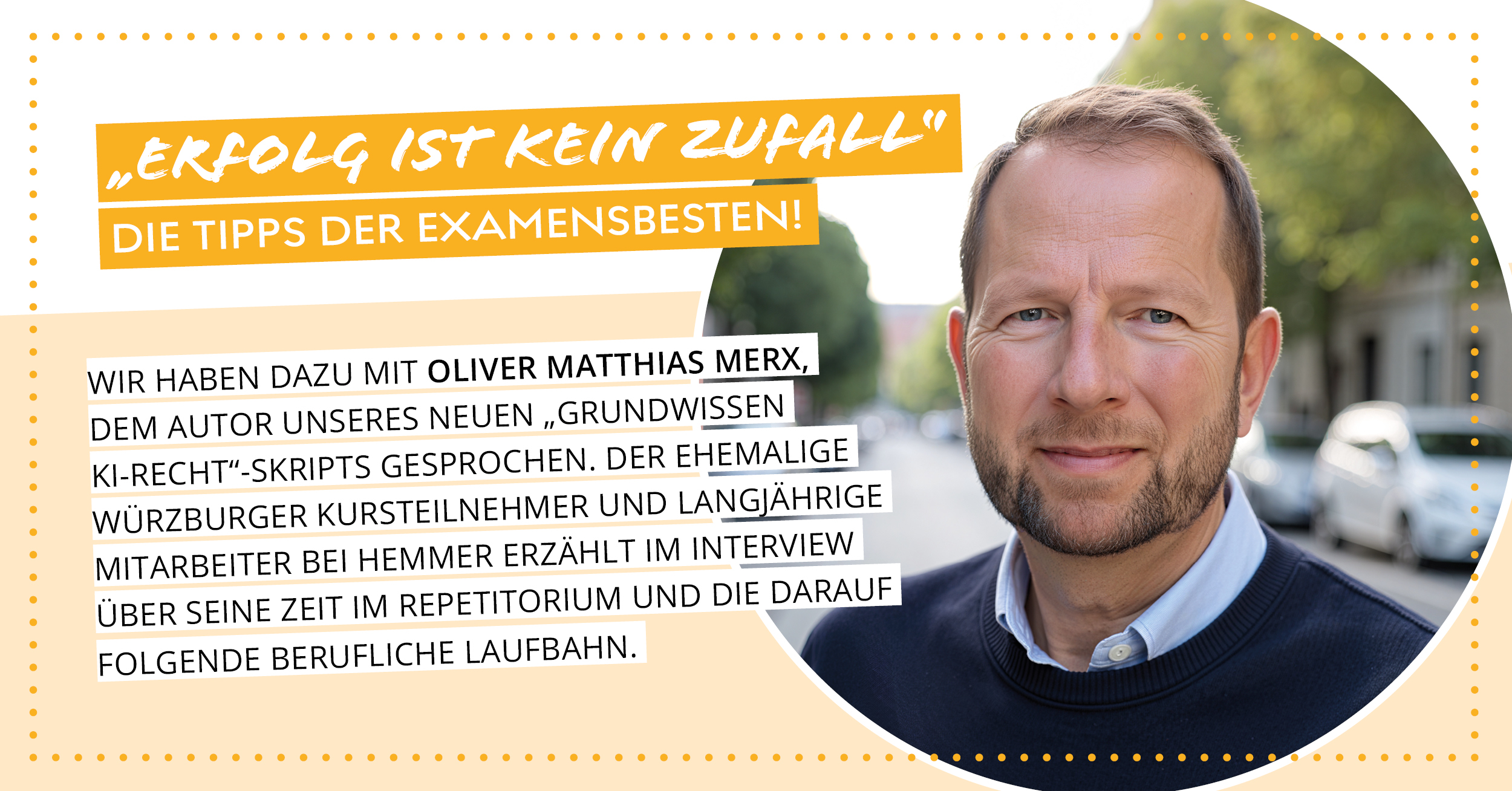 PREVIEW: Life&LAW 11/2025 - Interview mit Oliver Matthias Merx