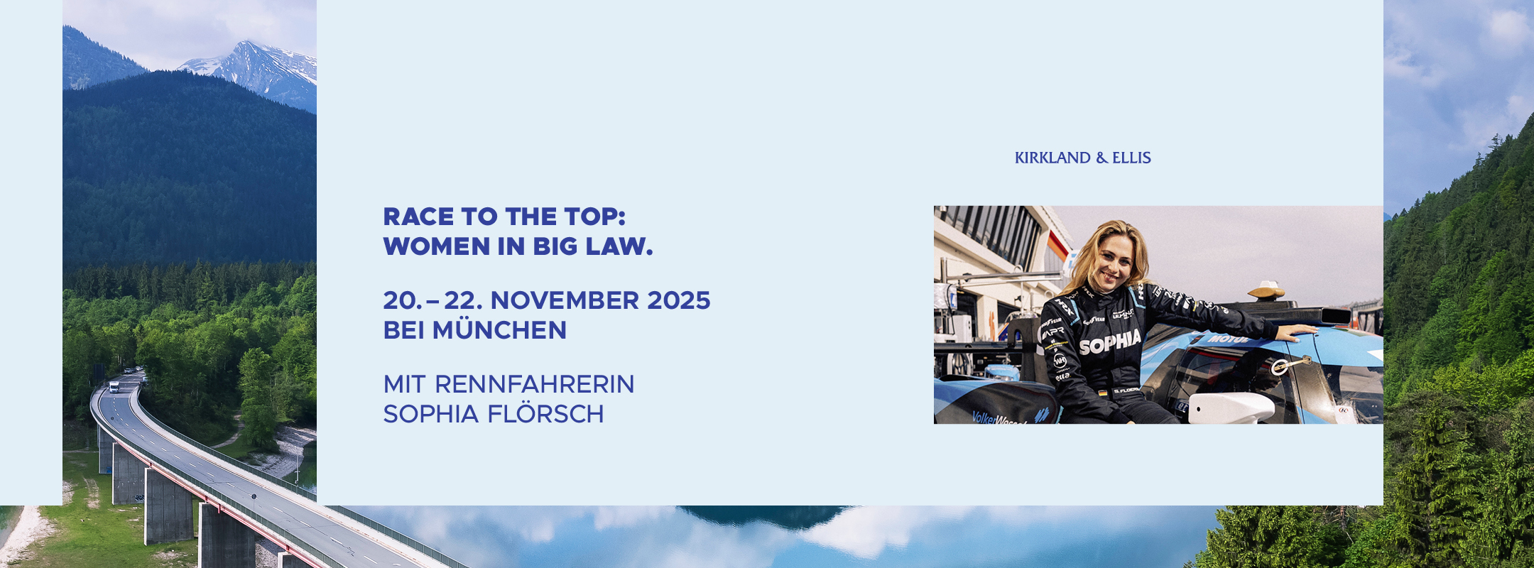 Women in Big Law: Workshop am 20. - 22. November in München und Umgebung