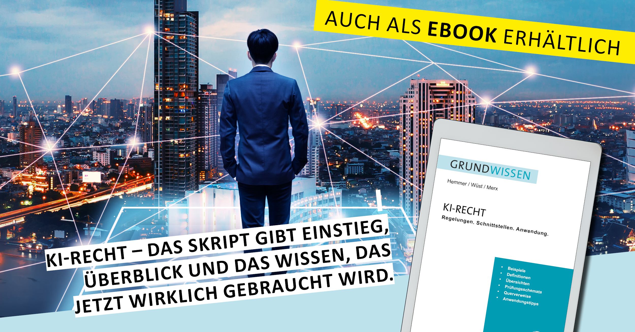 Neuerscheinung: Grundwissen KI Recht - erhältlich als Print und eBook