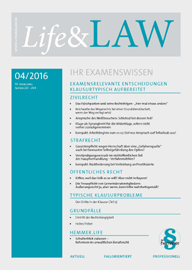 Life&LAW Ausgabe 2016/04