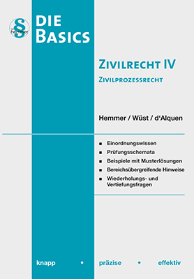 eBook - Basics Zivilrecht IV - Zivilprozessrecht (ZPO)
