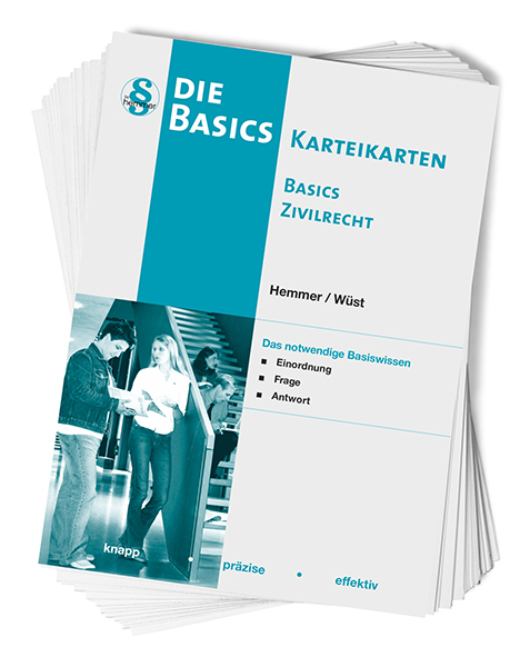 Karteikarten Basics - Zivilrecht