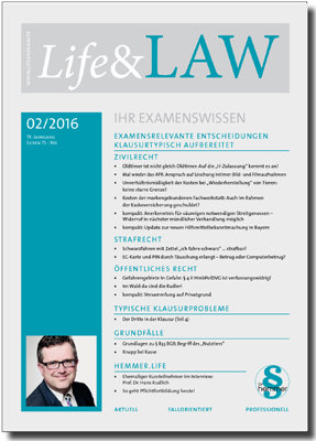 Life&LAW Ausgabe 2016/02