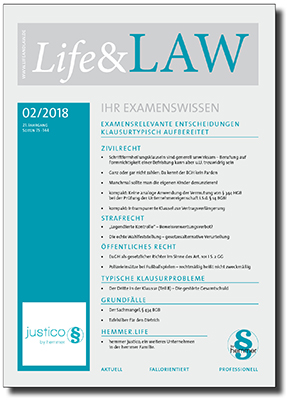 Life&LAW Ausgabe 2018/02