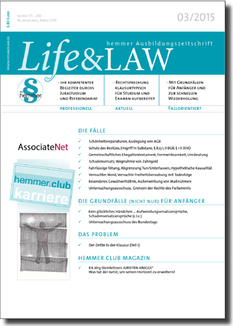 Life&LAW Ausgabe 2015/03