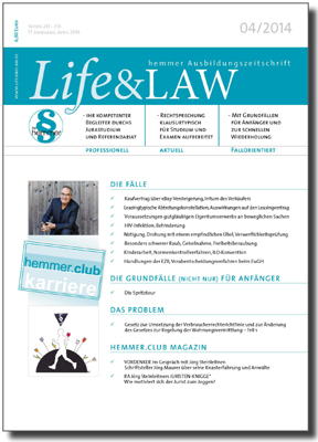 Life&LAW Ausgabe 2014/04