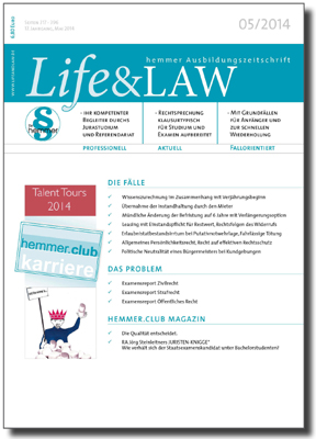 Life&LAW Ausgabe 2014/05