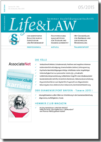 Life&LAW Ausgabe 2015/05