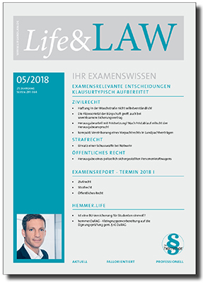 Life&LAW Ausgabe 2018/05