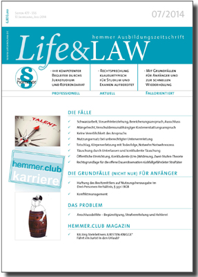 Life&LAW Ausgabe 2014/07