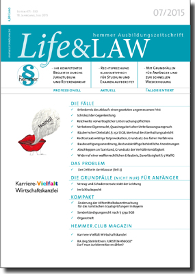 Life&LAW Ausgabe 2015/07