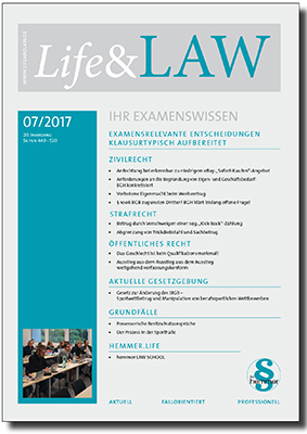 Life&LAW Ausgabe 2017/07