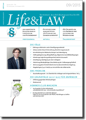 Life&LAW Ausgabe 2015/09