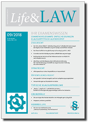 Life&LAW Ausgabe 2018/09