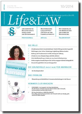 Life&LAW Ausgabe 2014/10