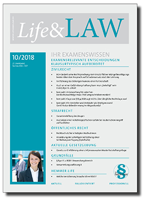 Life&LAW Ausgabe 2018/10