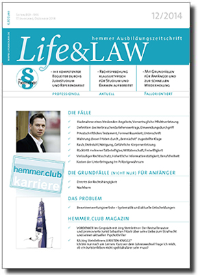 Life&LAW Ausgabe 2014/12