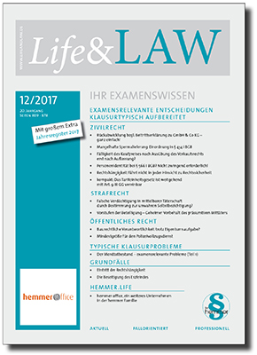 Life&LAW Ausgabe 2017/12