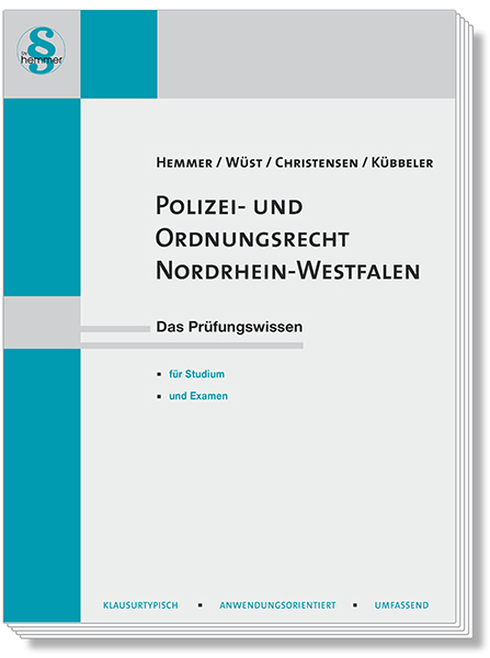 Skript Polizei- und Ordnungsrecht Nordrhein-Westfalen