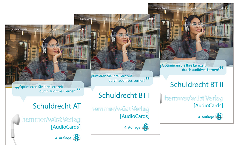 Audiocards - Schuldrecht AT, Schuldrecht BT I & II - Download