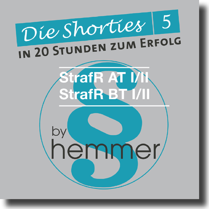 Shorties Box 5: Strafrecht AT I/II, BT I/II