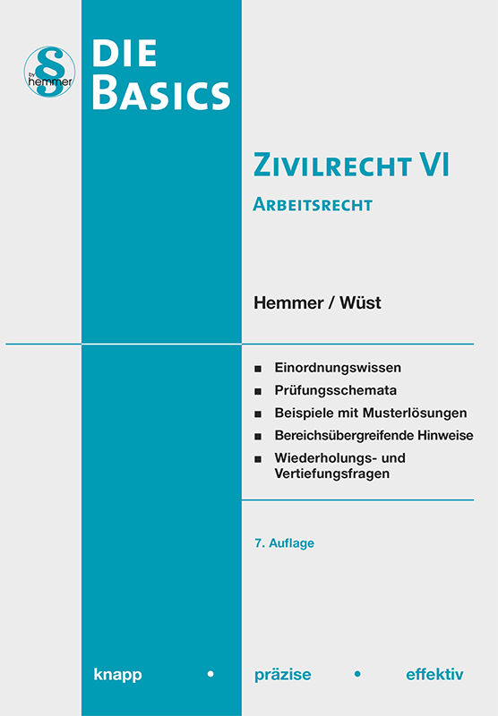 eBook Basics Zivilrecht VI - Arbeitsrecht