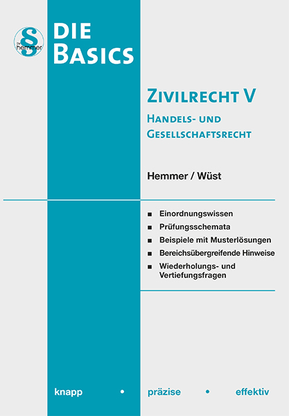 eBook Basics Zivilrecht V - Handels- und Gesellschaftsrecht