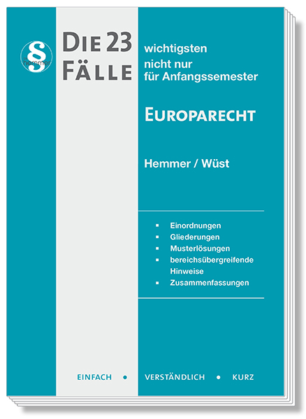 Die 23 wichtigsten Fälle - Europarecht