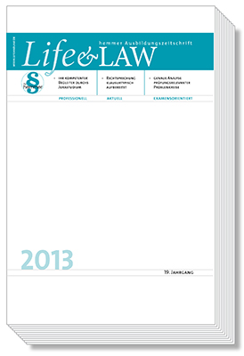 Life&Law Jahrgangsband 2013