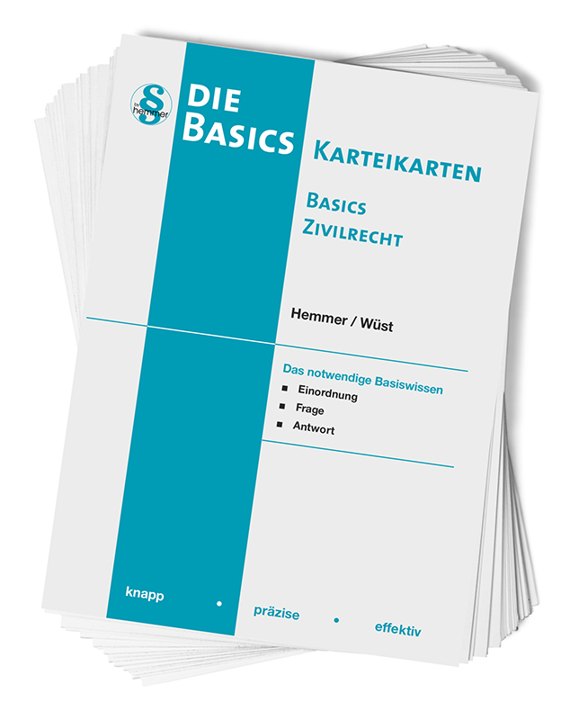 Karteikarten Basics - Zivilrecht