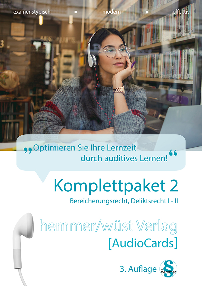 Audiocards - Komplettpaket 2 - DeliktsR und BereicherungsR - Download