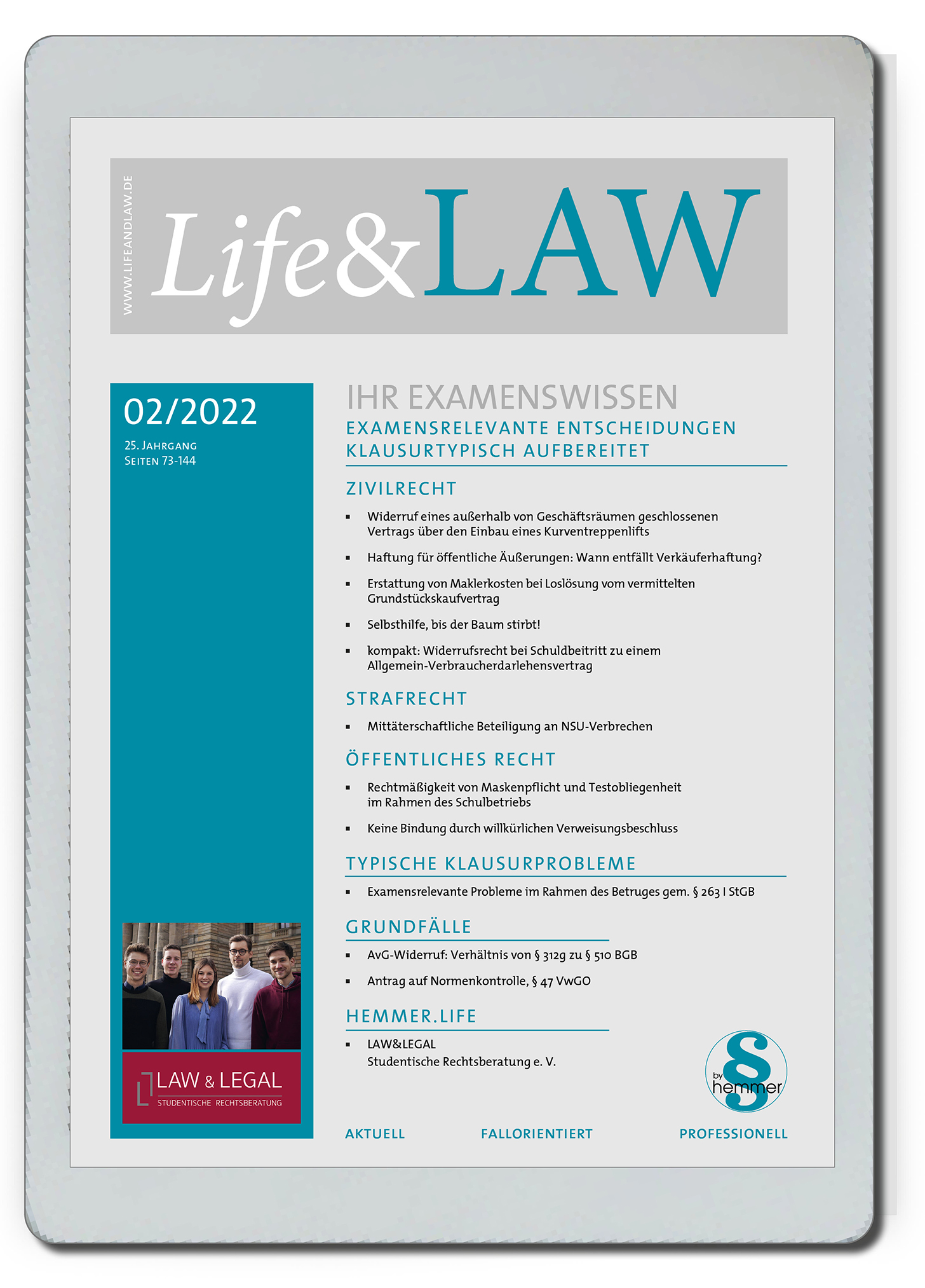 eBook - Life&LAW digital Ausgabe 2022/02