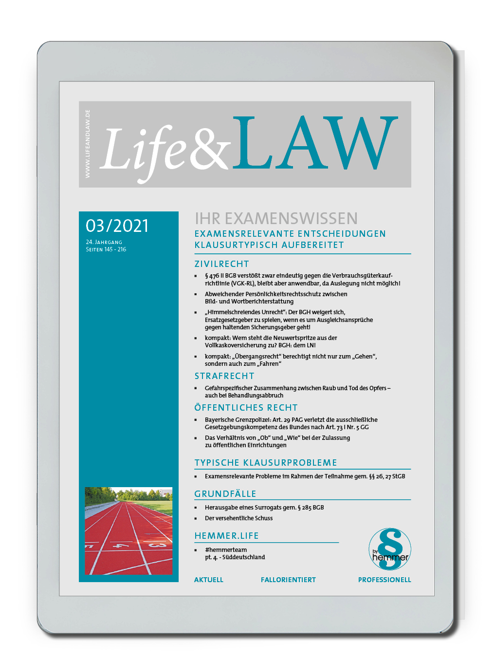 eBook - Life&LAW digital Ausgabe 2021/03