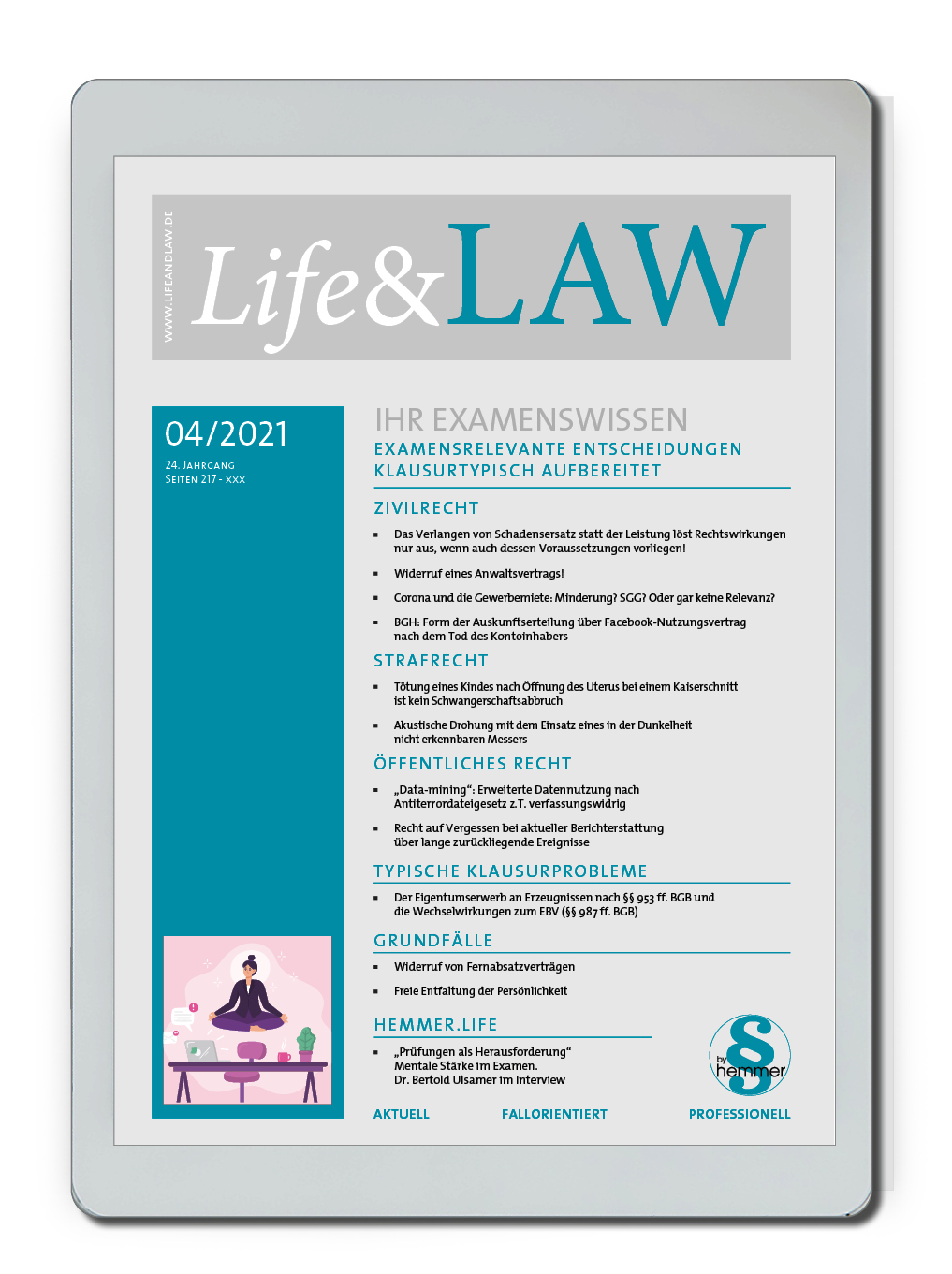 eBook - Life&LAW digital Ausgabe 2021/04