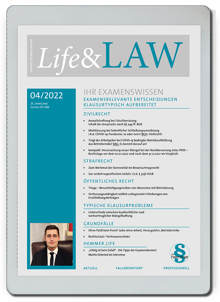 eBook - Life&LAW digital Ausgabe 2022/04