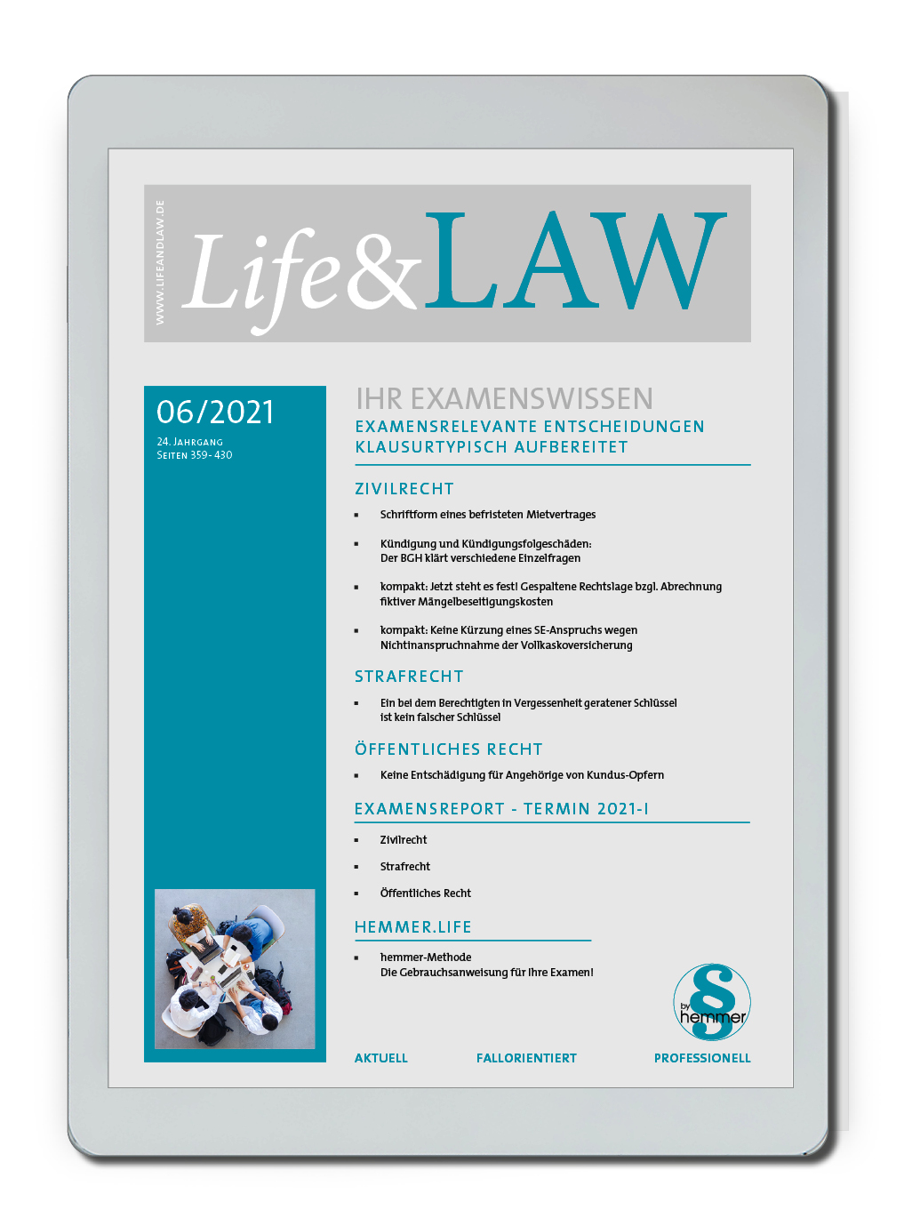eBook - Life&LAW digital Ausgabe 2021/06