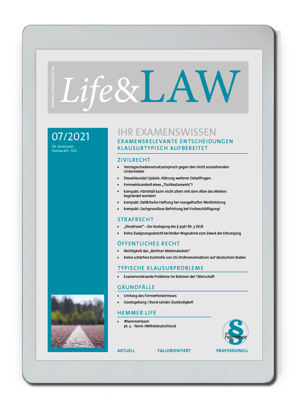 eBook - Life&LAW digital Ausgabe 2021/07