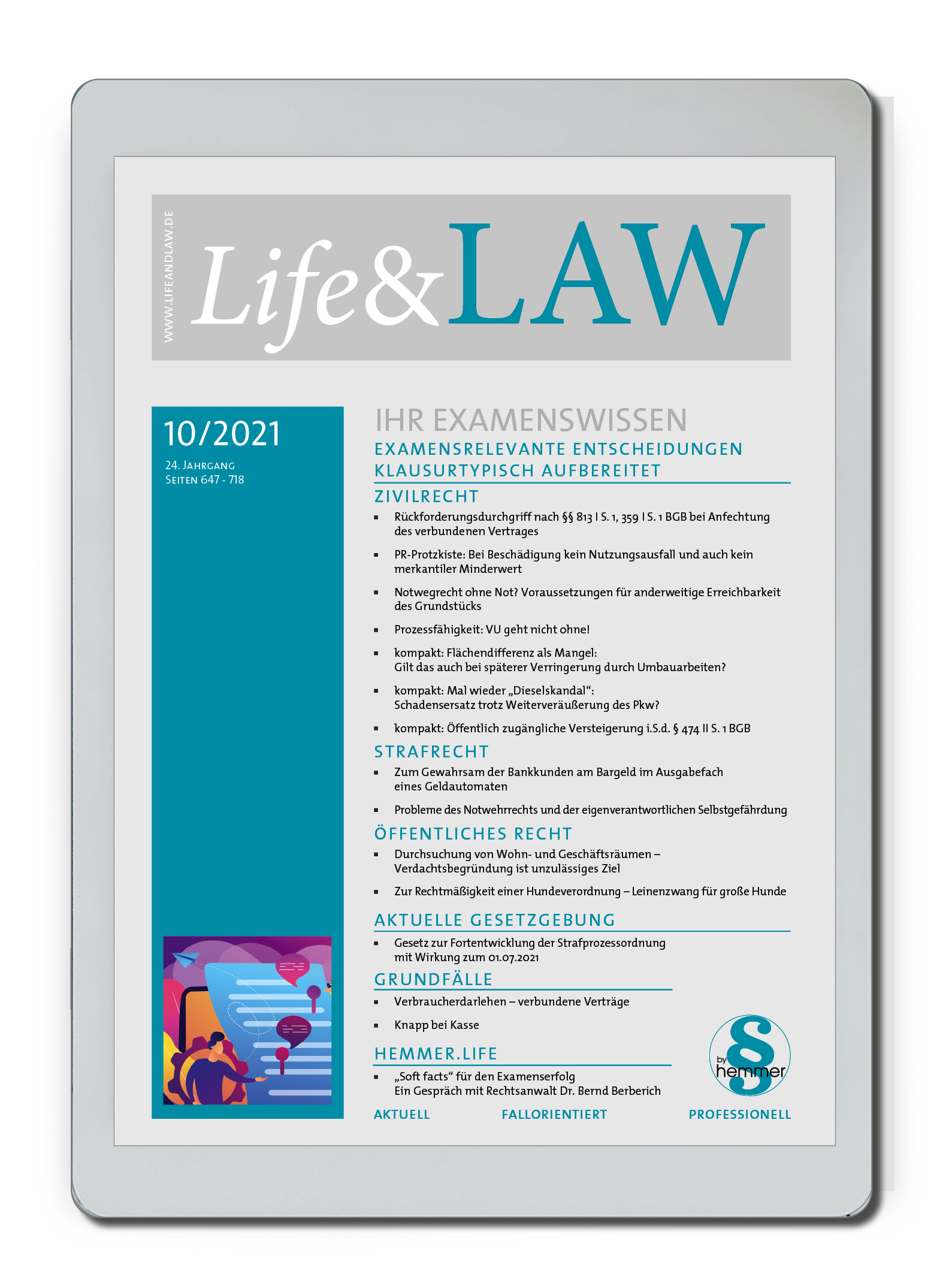 eBook - Life&LAW digital Ausgabe 2021/10