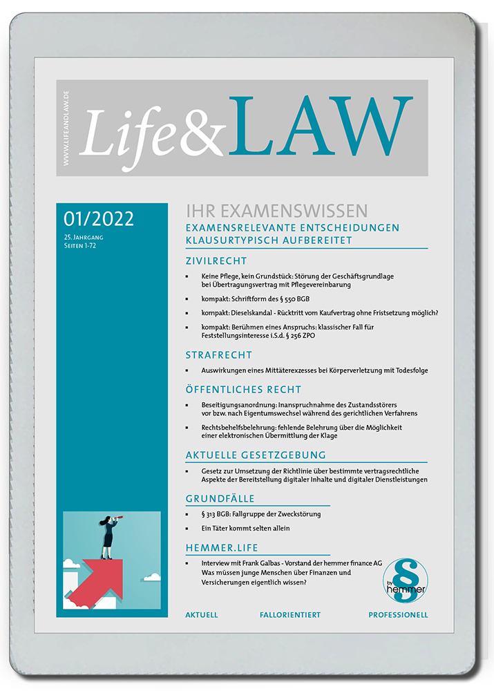 eBook - Life&LAW digital Ausgabe 2022/01